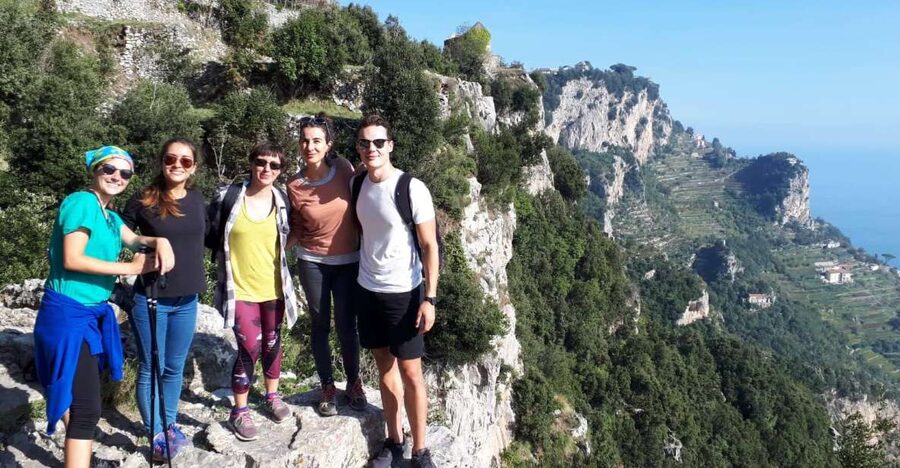 Agerola: Path of the Gods Guided Hiking Tour - The clifftop section toward Nocelle: what the hike really feels like