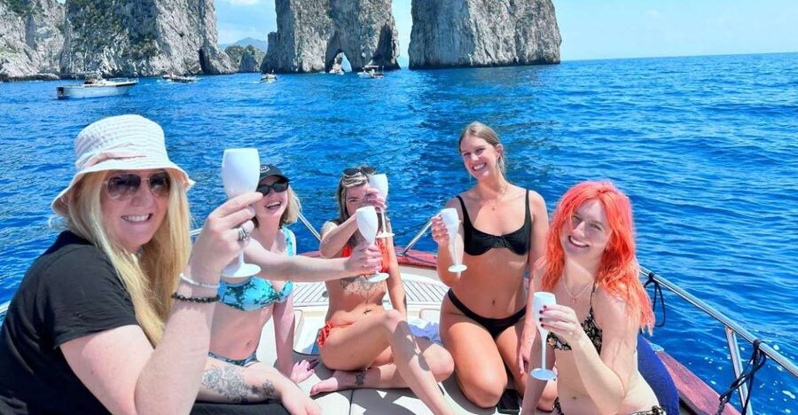 Amalfi: Capri & Amalfi Coast Private Cruise - Li Galli snorkeling with stories, fish, and proper sea time