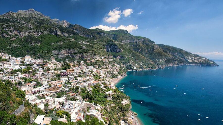 Amalfi Coast by Vintage Fiat 500 or 600 - The Li Galli Area: Orange Juice With the Sea in View