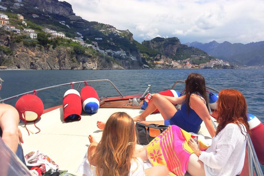 Amalfi Coast: Full-Day Cruise from Sorrento - Swim and snorkel stop: your best chance to enjoy the sea like a local