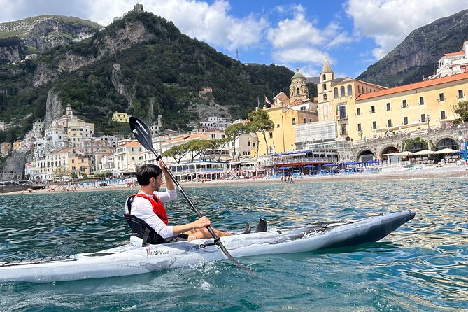 Amalfi Coast : Kayak-Snorkeling tour Pandora Cave & Hidden beach - Guides and group rhythm: staying safe without feeling herded