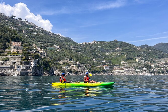 Amalfi Coast : Kayak-Snorkeling tour Pandora Cave & Hidden beach - What to pack, and how hard the paddle really is