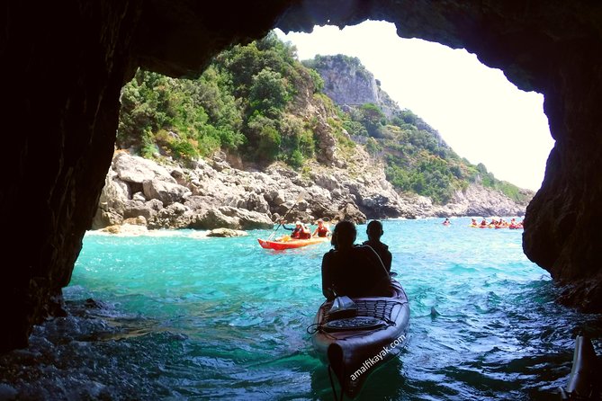 Amalfi Coast Kayak Tour: Explore Caves, Arches & Hidden Beaches - Getting Set Up Next to Tonino’s Beach: Lesson, Gear, and Real Safety