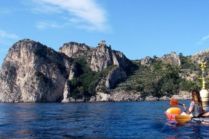 Amalfi Coast Kayak Tours from Marina del Cantone - Your transparent kayak setup, life jacket, and the real paddling effort