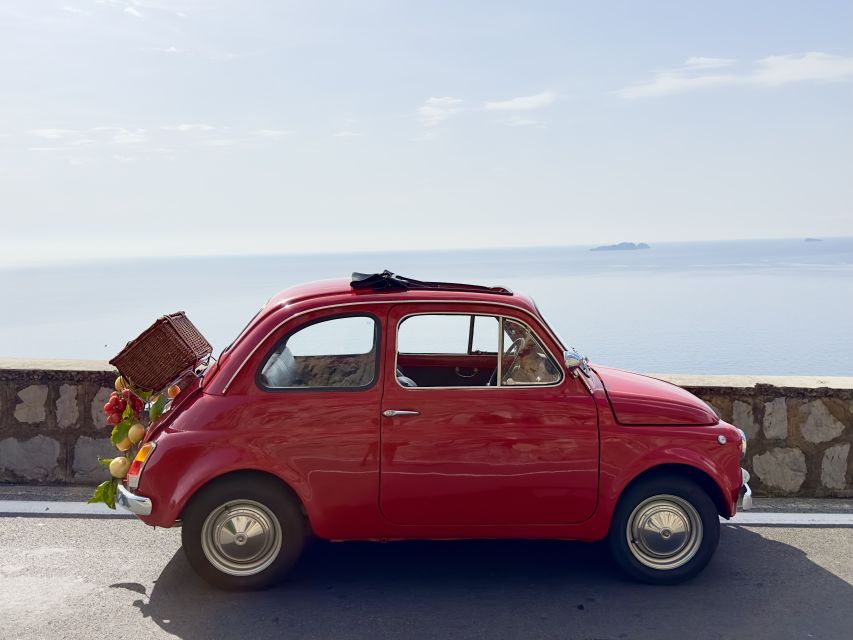 Amalfi Coast: Photo Tour with a Vintage Fiat 500 - Praiano Stop: Quieter Sea Views for More Natural Photos