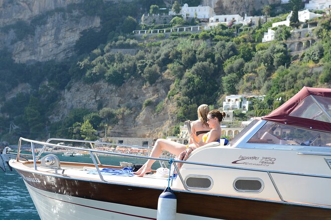 Amalfi Coast Private Boat Day Tour from Sorrento - Swim and snorkel time along the Amalfi Coast: bring your gear mindset