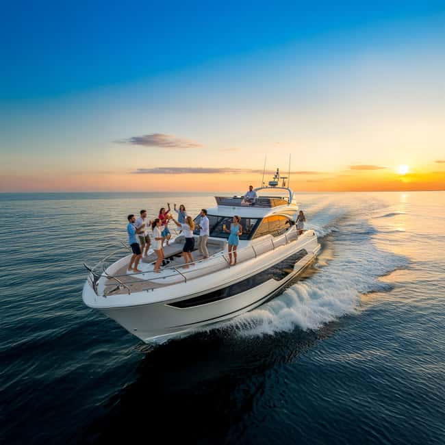 Amalfi Coast: Romantic Sunset Cruise with Music & Cocktails - The flow of the 2-hour outing: aperitif, water break, then sunset