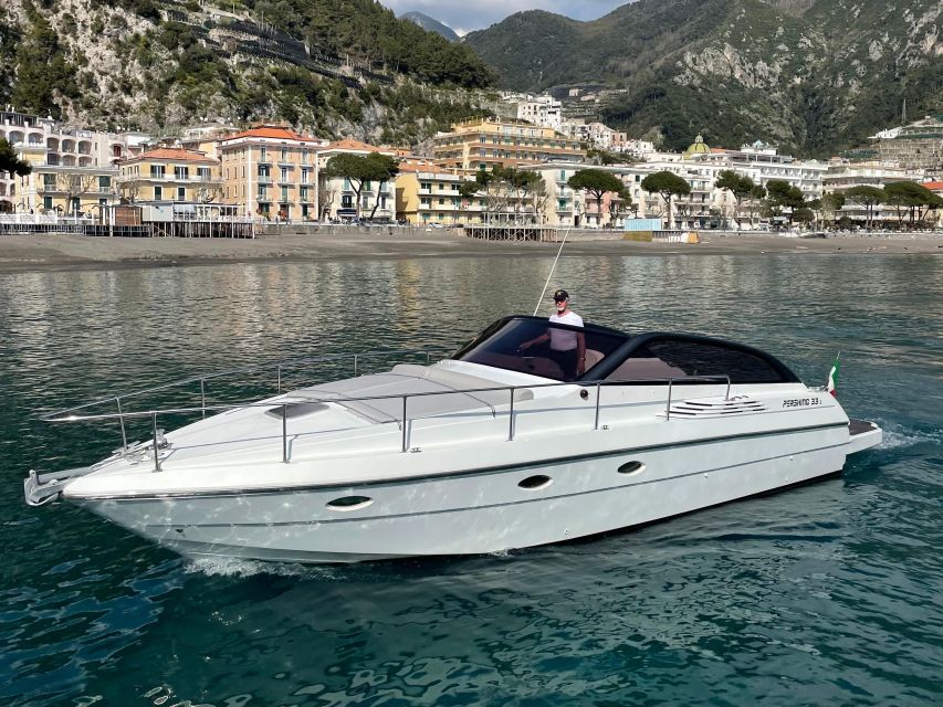 Amalfi Coast: Scenic Boat Private Tour with Aperitif - Why a private speedboat with aperitif works on the Amalfi Coast