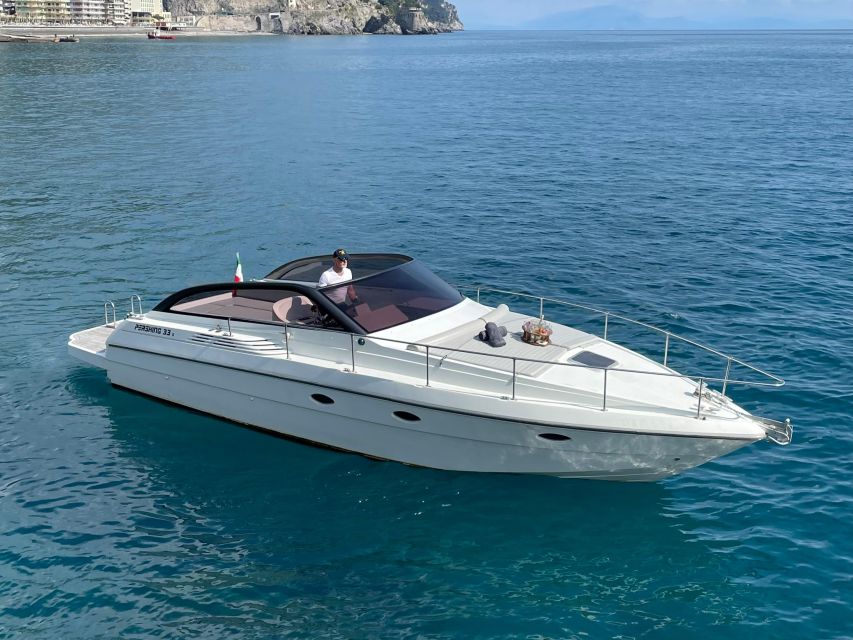 Amalfi Coast: Scenic Boat Private Tour with Aperitif - Comfort and safety: sea sickness, rough water, and mobility limits