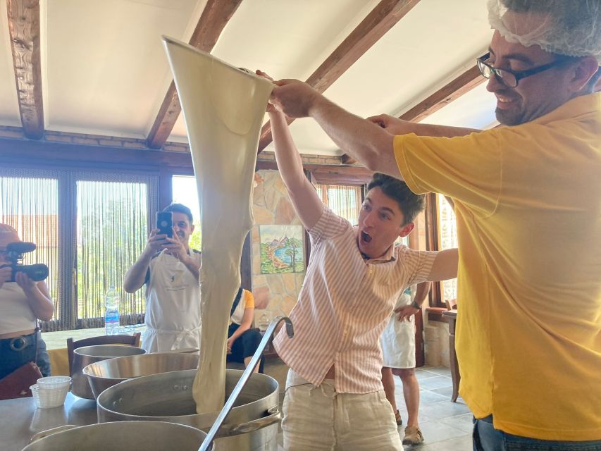 Amalfi Cooking class: Tiramisù, mozzarella and Pasta - What You Make: Tiramisù, Mozzarella, and Tagliatelle (All in One Session)