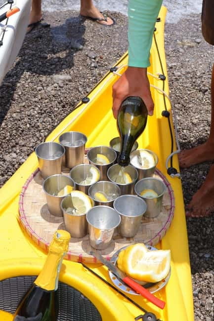 Amalfi: Kayak/Snorkel Tour to Pandora Cave with Lemon Spritz - Maiori Photo Stops and the Norman Tower Story