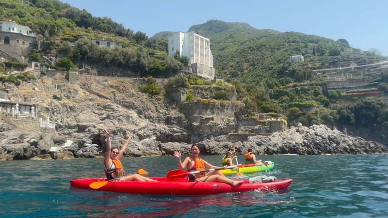 Amalfi: Kayak/Snorkel Tour to Pandora Cave with Lemon Spritz - Price and Value: What $58.93 Buys You in 3.5 Hours