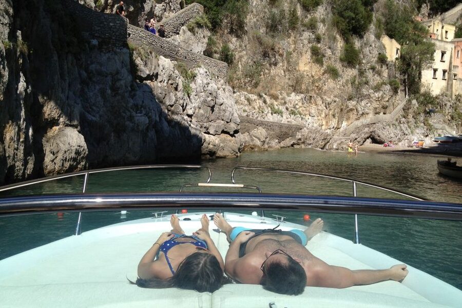 Amalfi: Private Full-Day Boat Excursion on the Amalfi Coast - Sirenuses, Ulysses, and the cave-and-water side of Amalfi