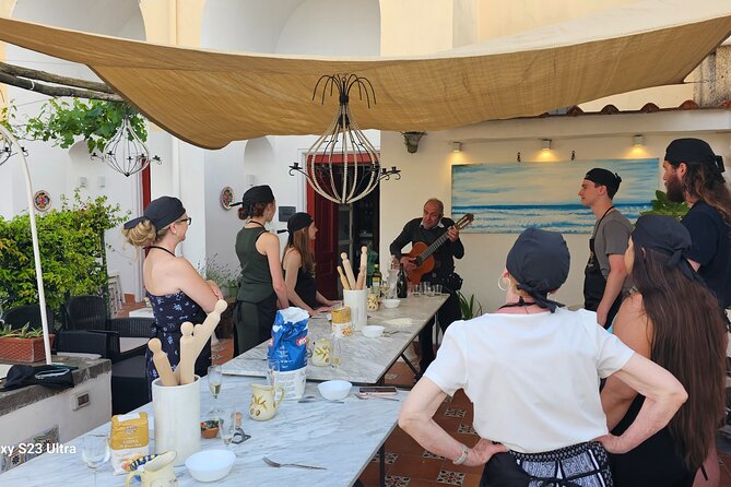 Authentic Pasta & Pizza Cooking Class with Sorrento Coast Pickup - Step into a 19th-century villa, with the Gulf of Sorrento in view