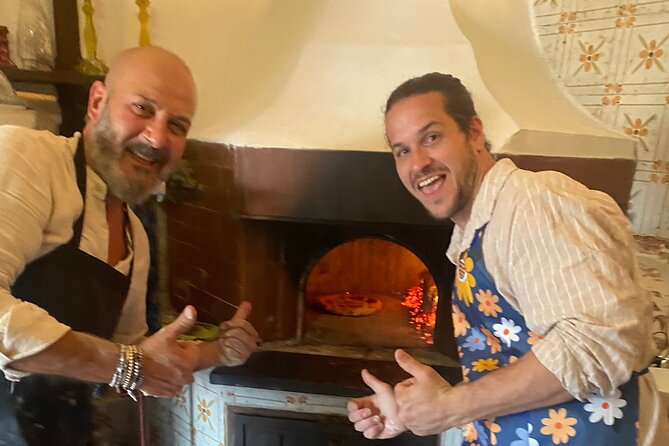 Authentic Pasta & Pizza Cooking Class with Sorrento Coast Pickup - Tiramisu, wine, and the group meal you help create