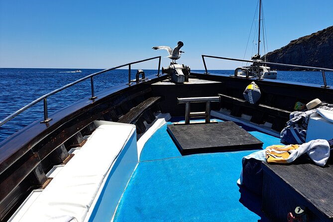 Boat excursion with lunch on board to discover Ischia - Sant’Angelo and Maronti: Pedestrian Charm and Volcanic Wellness