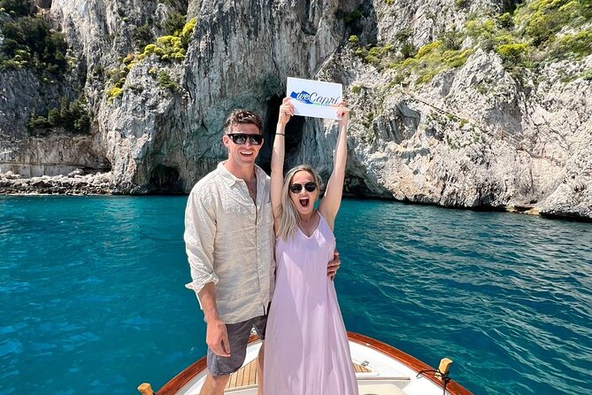 Boat Tour in Capri Italy - Captain Style Matters: Stefano, Luigi, Paulo, and the Team Dynamic
