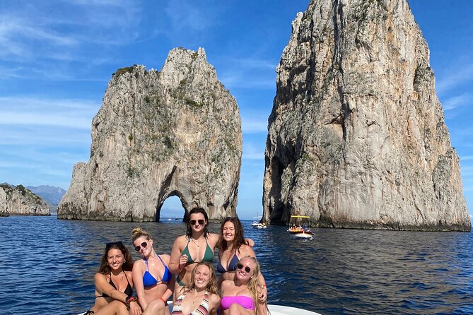 Boat Tour of the Caves on the Island of Capri - Stop 4: Marina Piccola Bay Views and a Limoncello Aperitif