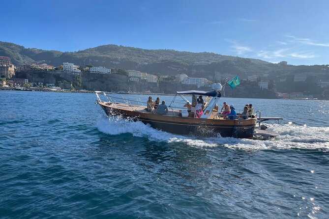 Capri Blue Grotto Small-Group Boat Day Tour From Sorrento - Marina Grande, Coast Cruising, and the Roman Villa Pass