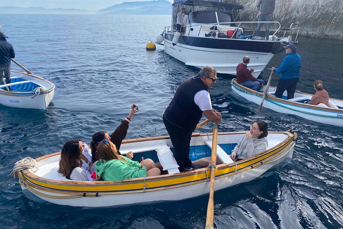 Capri Boat Tour with Optional Blue Grotto Visit from Sorrento - White Grotta and Other Cave Moments: Quick Stops, Good Payoff
