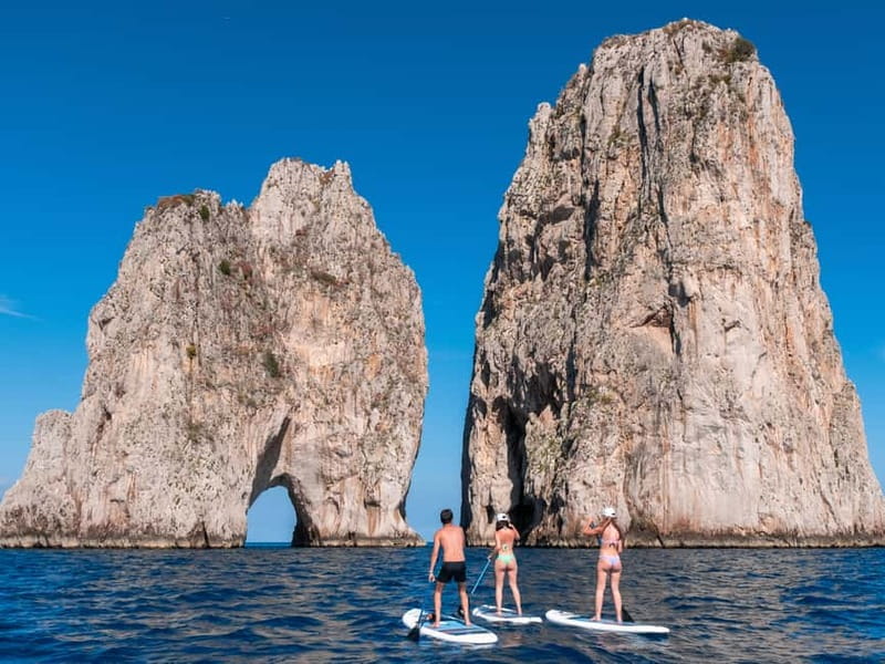 Capri: Caves and Beaches Paddle Board Tour. Photos included - Capri From the Water, with Caves and Beaches You Cannot Reach by Boat