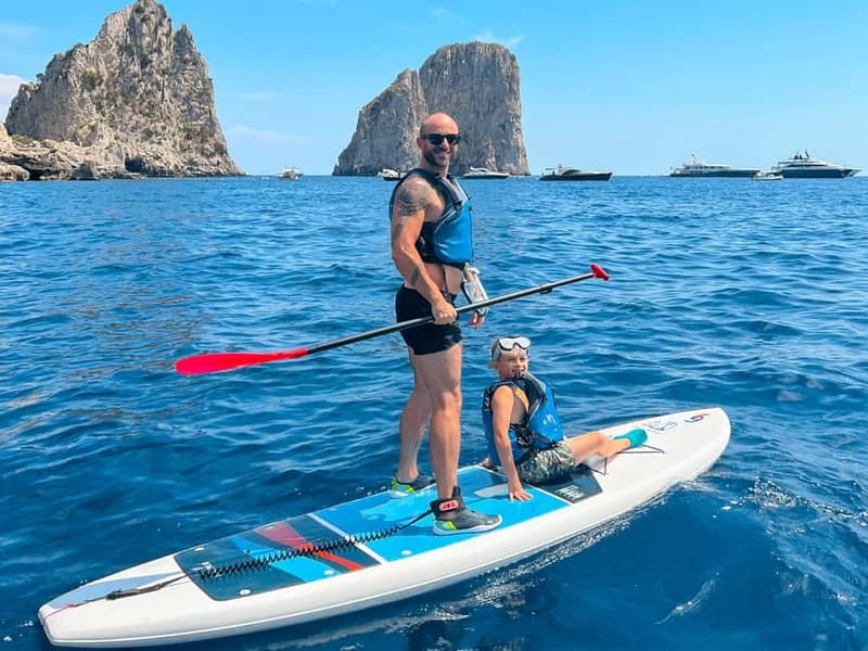 Capri: Caves and Beaches Paddle Board Tour. Photos included - Tips to Have a Smooth First Paddleboarding Day