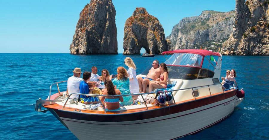 Capri: Full-Day Small Group Boat Tour - The Sorrento to Capri cruise: coast views without the ferry stress