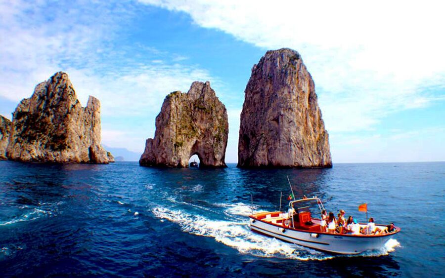 Capri: Island Boat Tour with Blue Grotto Stop - The Tour Flow: What You See From the Sea, Stop by Stop