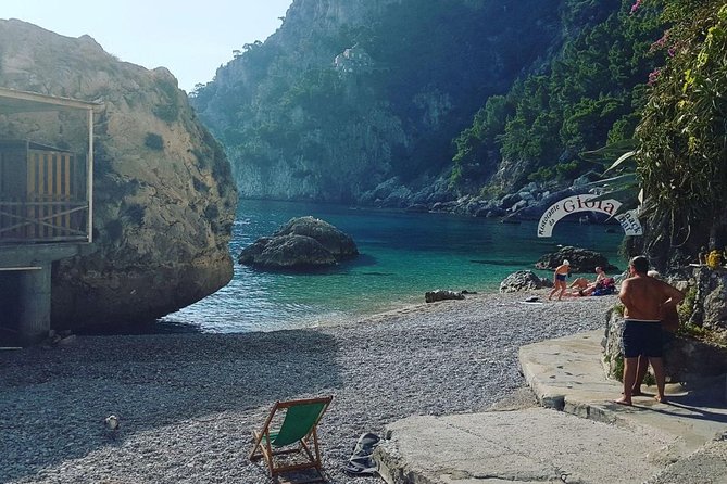 Capri: Private Boat Tour from Sorrento - Grottos of Capri: Blue, White, Coral, Green, plus natural arches