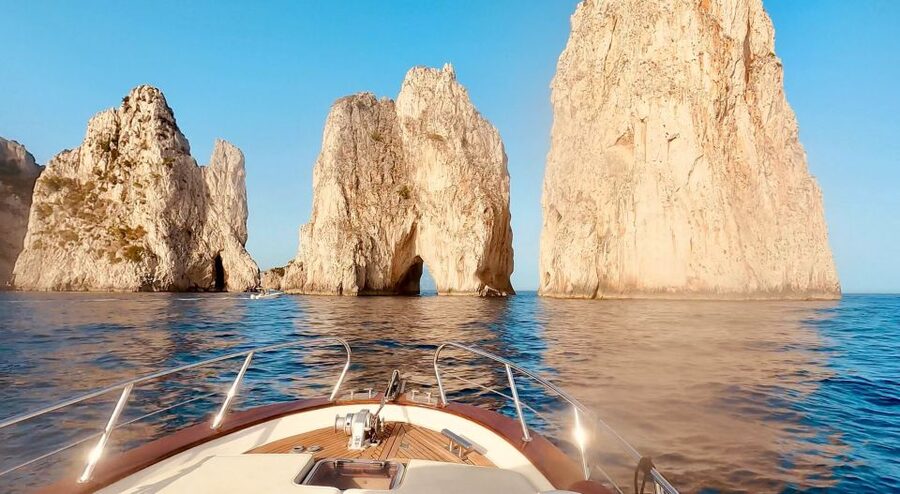 Capri: Private Island Boat Tour with Snorkeling and Swimming - Your skipper as a guide: stories, navigation, and real local points