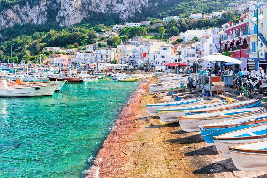 From Amalfi: Capri Island Boat Tour with Snorkeling & Drinks - Guided boat cruise around Capri: Tiberius views and the Faraglioni payoff