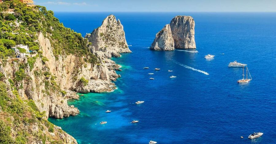 From Amalfi Coast: Capri and Anacapri Full-Day Guided Trip - Gardens of Augustus and the Faraglioni Photo Moment