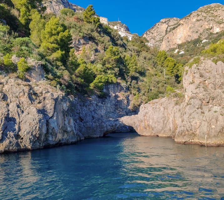 From Amalfi: Coast & Furore Fjord Boat Tour with Swim Break - The Amalfi and Atrani stretch: first views, fast context