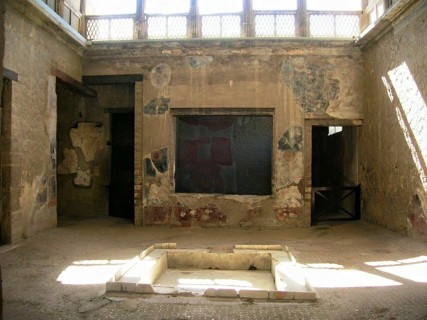 From Amalfi Coast: Pompeii Herculaneum skip-the-line - Herculaneum for about two hours: the residential side of Vesuvius