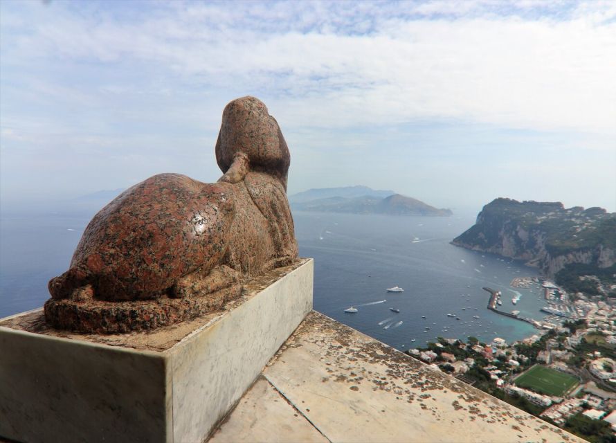 From Capri: Blue Grotto, Capri and Anacapri Guided Tour - Meeting at Bar Il Gabbiano and the morning rhythm to cut stress