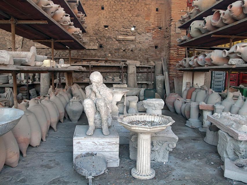 From Castellammare di Stabia Combo Tour_Pompeii & Vesuvius - Vesuvius in 105 minutes: walking to the crater rim