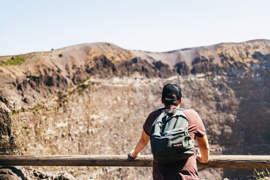From Naples: All-Inclusive Mount Vesuvius Half-Day Tour - Bay of Naples views: when the weather cooperates