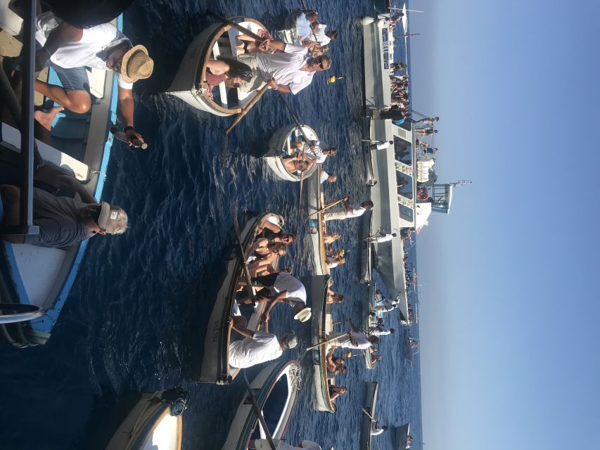 From Naples: Blue Grotto and Capri Trip - Meet Your Guide, Ride the Private Bus, and Get Oriented Fast