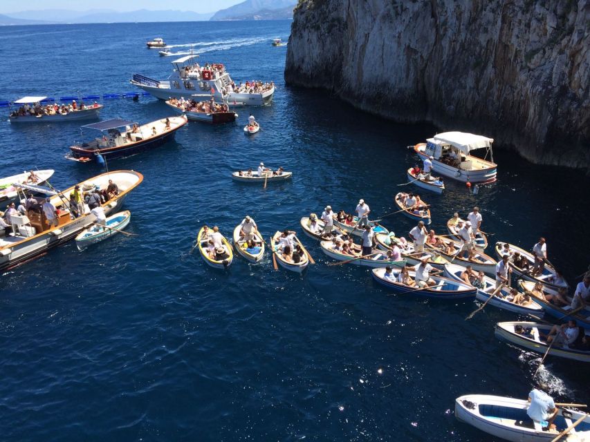 From Naples: Blue Grotto and Capri Trip - Anacapri Village Free Time and the Monte Solaro Option