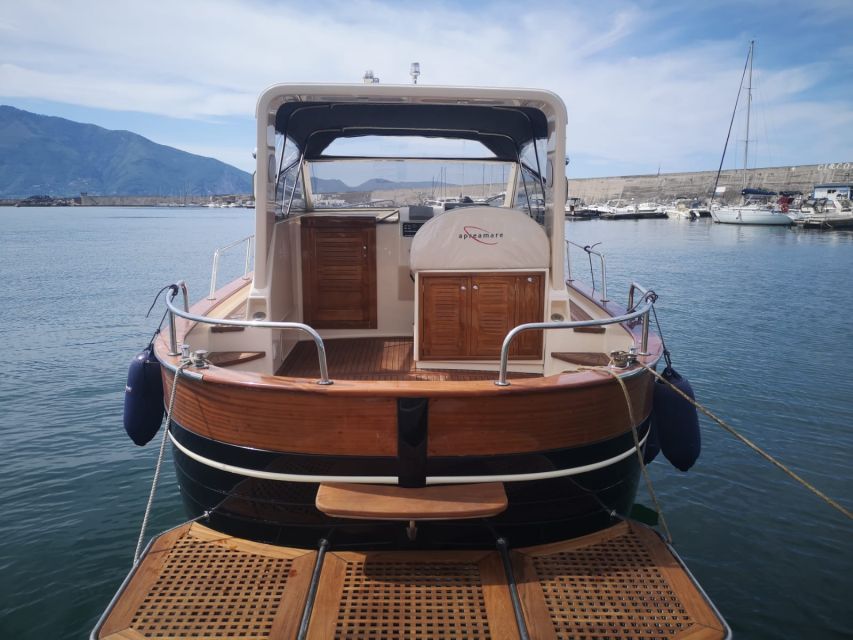 From Naples: Boat Tour to Capri Island with Aperitiv - Bay of Naples views: Positano and Sorrento from the sea