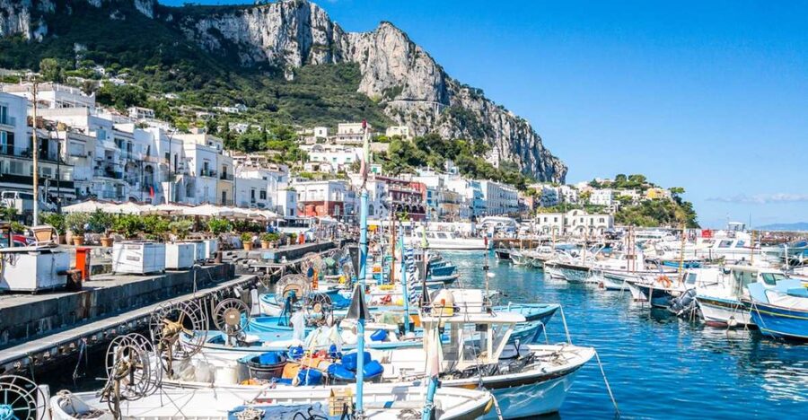 From Naples: Capri, Anacapri, and Blue Grotto Full-Day Trip - Capri Arrival and Shuttle Bus Timing: The Day Gets Organized Fast