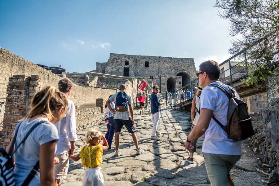From Naples: Pompeii Skip-the-Line Guided Tour - Civil Forum, Jupiter Area, and the Theater District
