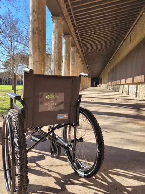 From Naples: Pompeii Wheelchair-accessible with a Guide - Naples to Pompeii, handled with a ramped van and fewer headaches