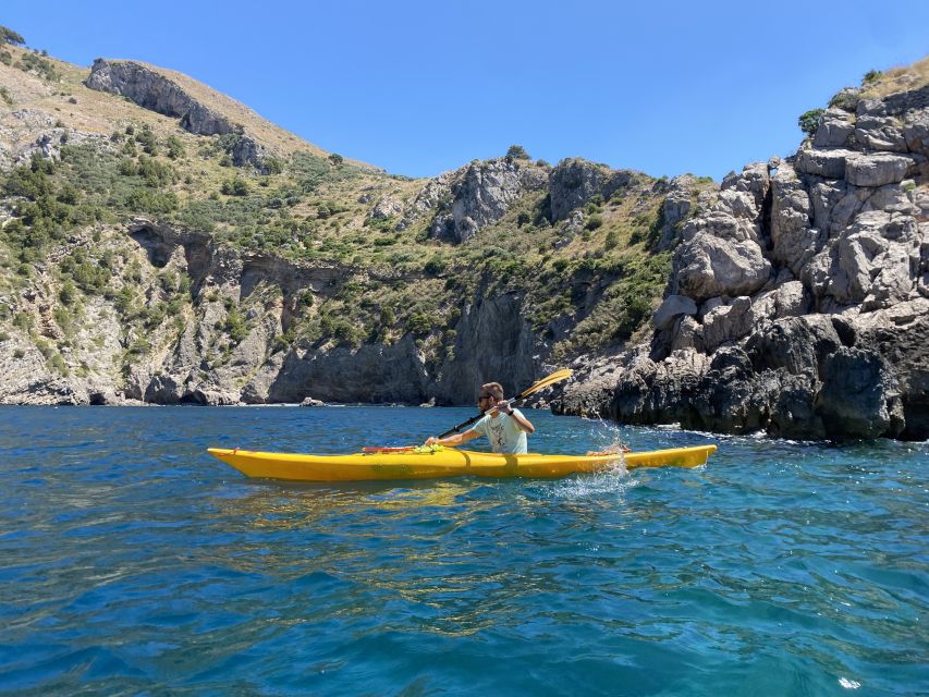 From Nerano: Kayaking Tour to the Bay of Leranto - Leranto Bay swim break and the ancient quarry option