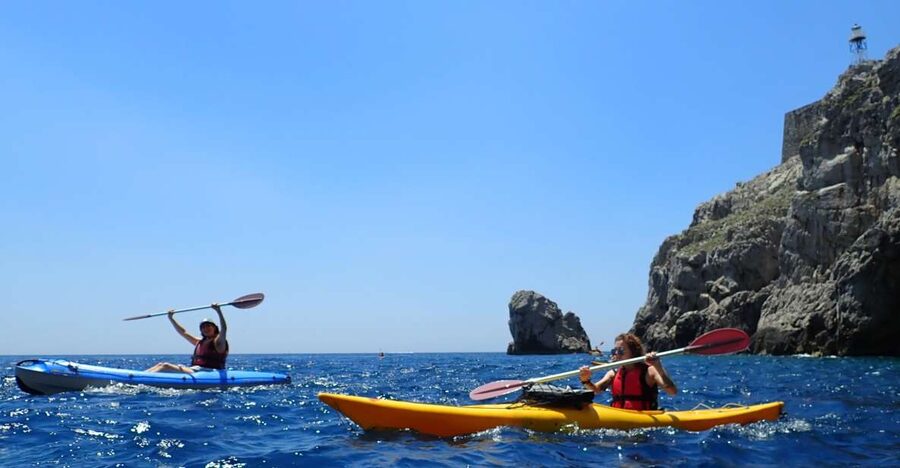 From Nerano: Kayaking Tour to the Bay of Leranto - What to bring, who it fits best, and who should skip it