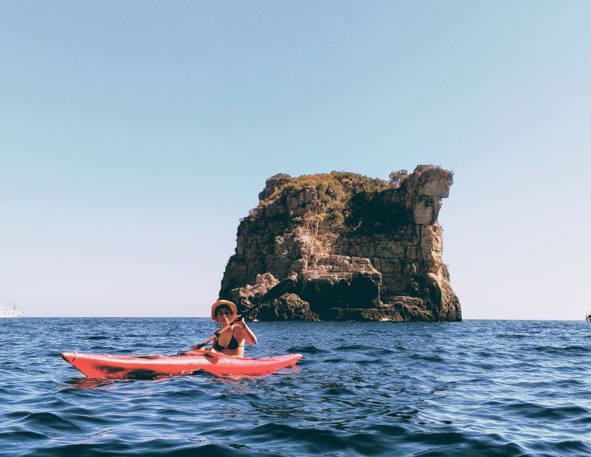 From Nerano: Sorrento Coast to Crapolla Fjord Kayak Tour - From Nerano to the end of the peninsula: what you are really buying