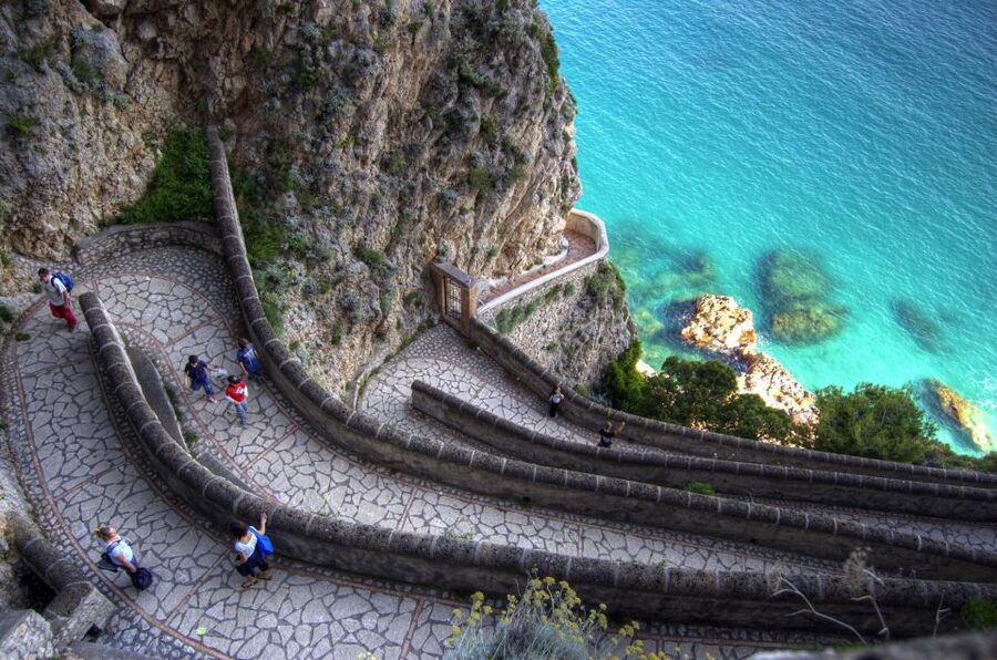 From Pompei: Capri shared tour - Pompeii to Capri, the day laid out in real time
