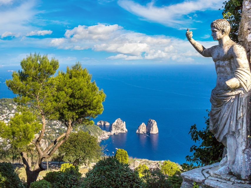 From Pompei: Capri shared tour - Capri first step, the pier advantage and how you use your free hours