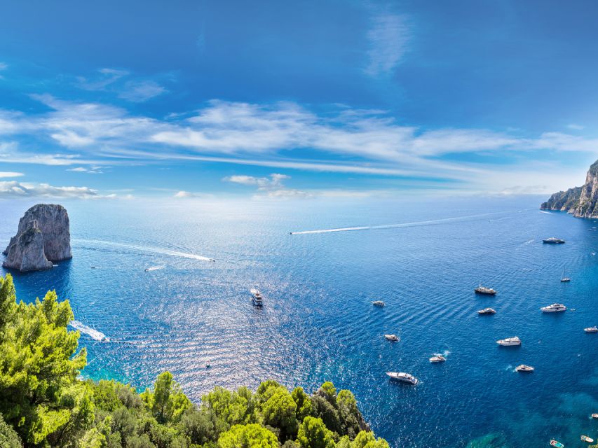 From Pompei: Capri shared tour - The boat cruise that shows Capri the right way