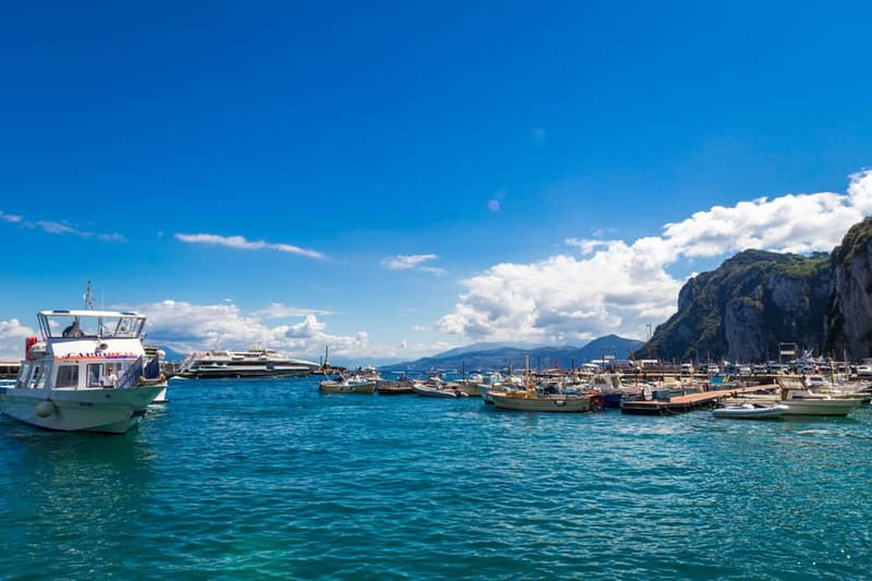 From Pompeii/Castellammare/Vico Equense: Capri Day Cruise - Key highlights at a glance